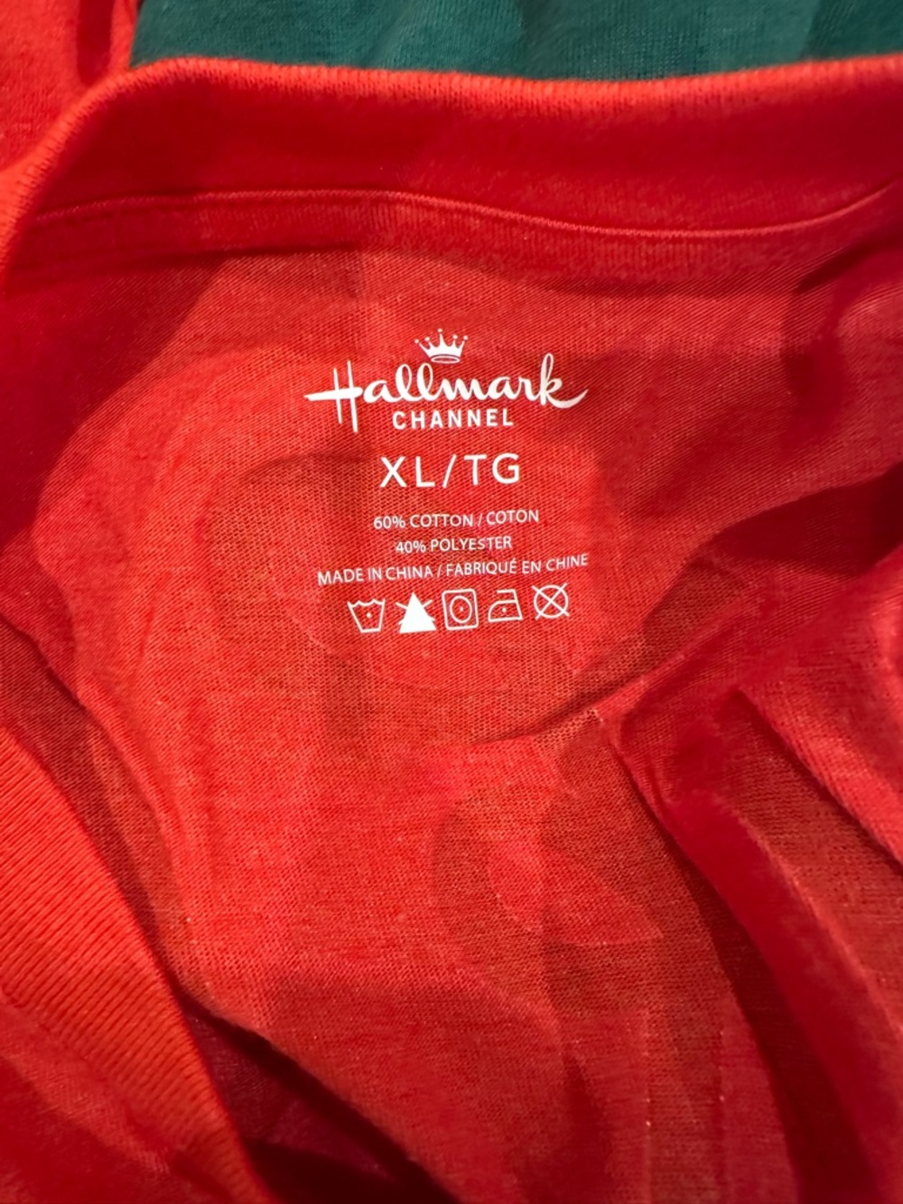 Hallmark Channel Red Holiday Long Sleeve Tee - Picture 9 of 9
